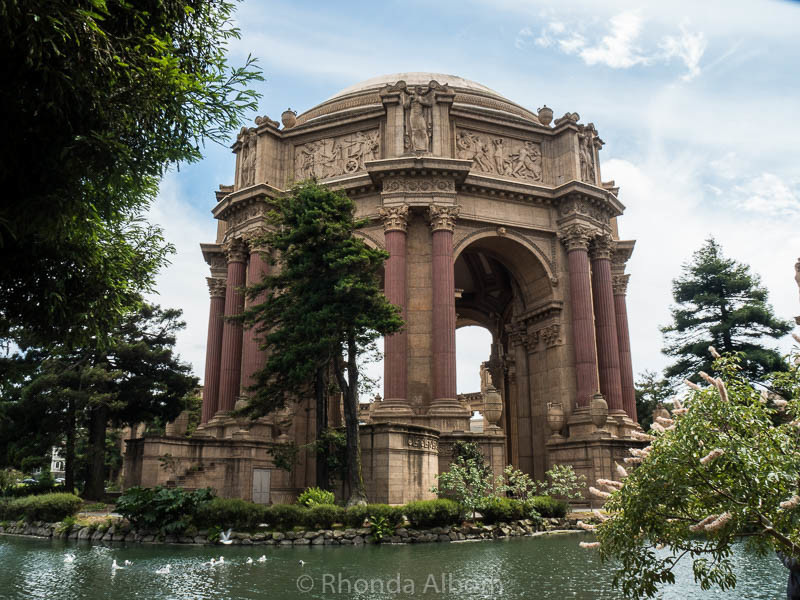 Palace of Fine Arts, San Francisco, California, USA (North America)